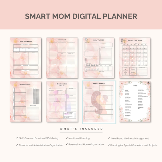 The smart mom digital planner