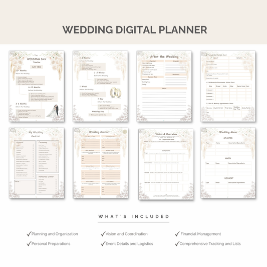 Wedding digital Planner