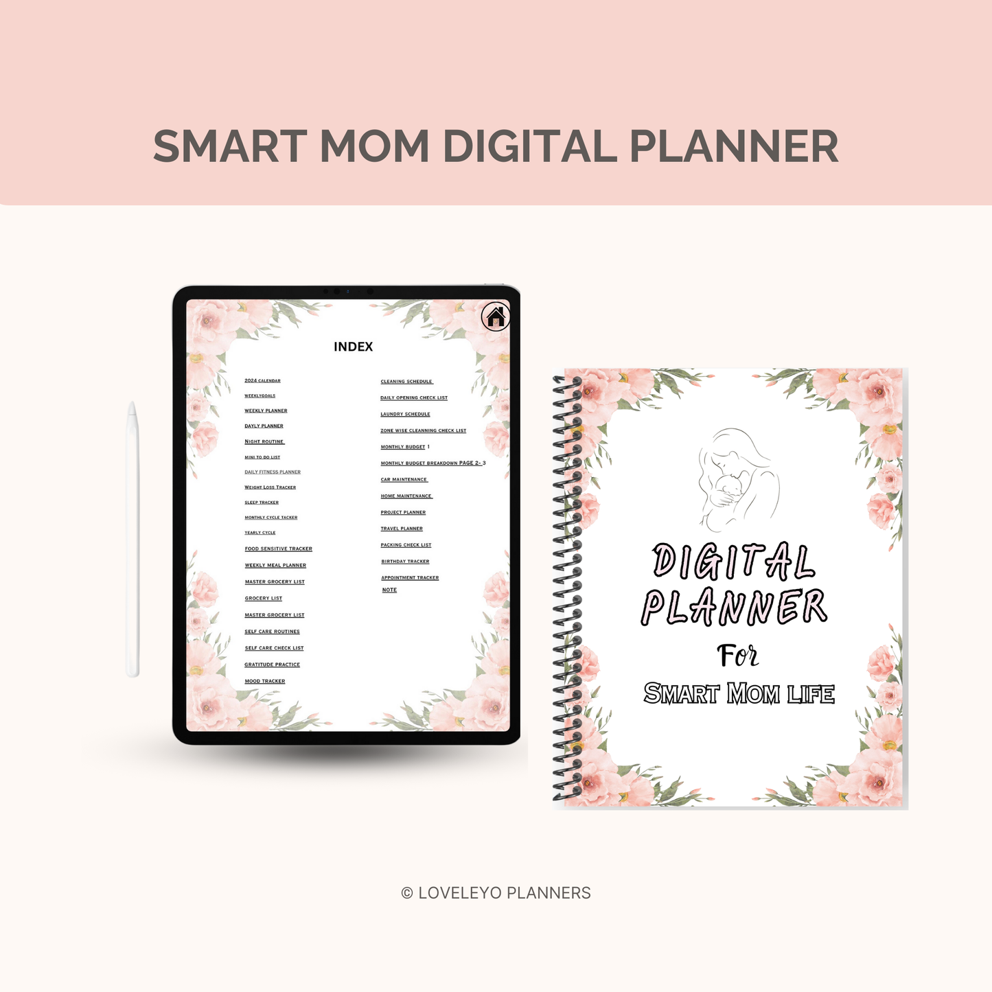 The smart mom digital planner