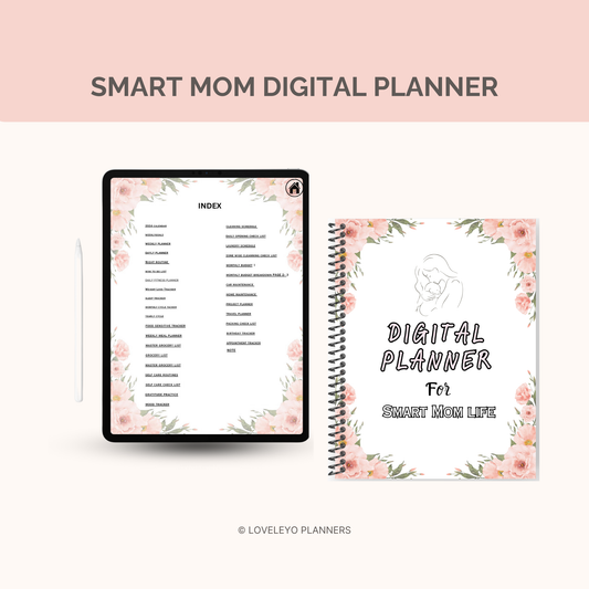 The smart mom digital planner