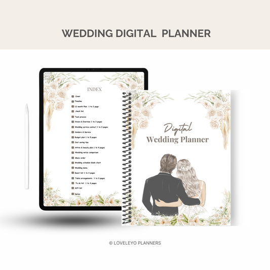Wedding digital Planner
